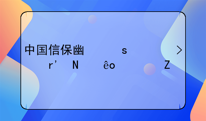 中国信保广东公司有哪些资料