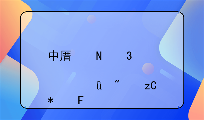 中原银行股票深度分析报告